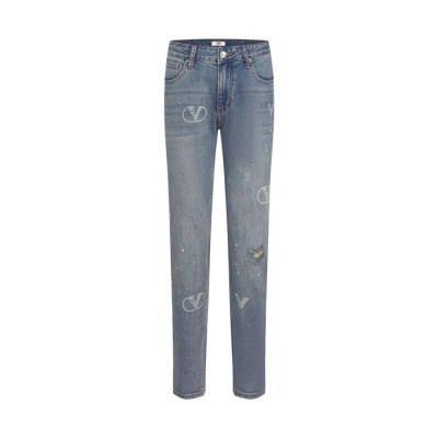 발렌티노 남성 블루 청바지 - Valentino Mens Blue Jeans - val317x