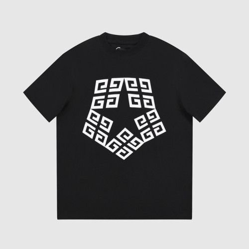 지방시 남성 크루넥 블랙 반팔티 - Givenchy Mens Black Tshirts - giv950x