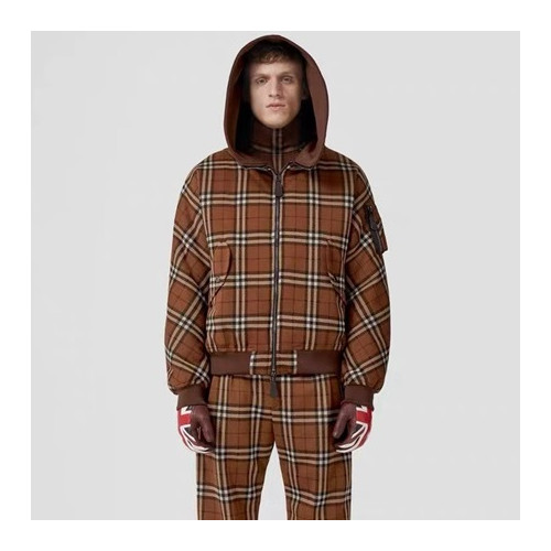 버버리 남성 체크 브라운 자켓 - Burberry Mens Brown Jackets - bu97x