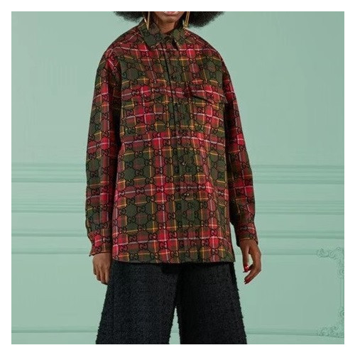 구찌 남/녀 트렌디 그린 셔츠 - Gucci Unisex Green Tshirts - gu283x