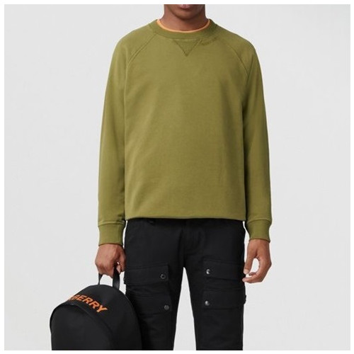 버버리 여성 크루넥 그린 맨투맨 - Burberry Womens Green Tshirts - bu107x