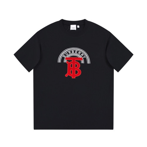 버버리 남성 블랙 크루넥 반팔티 - Burberry Mens Black Tshirts - bu119x