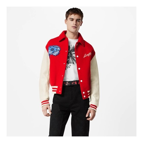 루이비통 남성 레드 자켓 - Louis vuitton Mens Red Jackets - lv666x