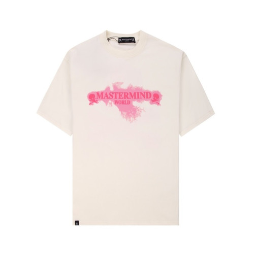 마스터마인드 남성 화이트 반팔티 - Mastermind Mens White Tshirts - mas135x