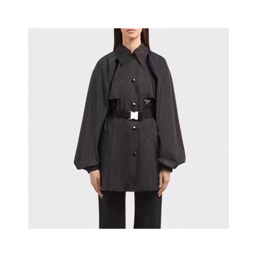 프라다 여성 모던 블랙 자켓 - Prada Womens Black Jackets - pr296x