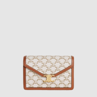 셀린느 여성 엔벨로프 트리오페 숄더백 - Celine Womens Envelope Triophée Shoulder Bag - ce122x