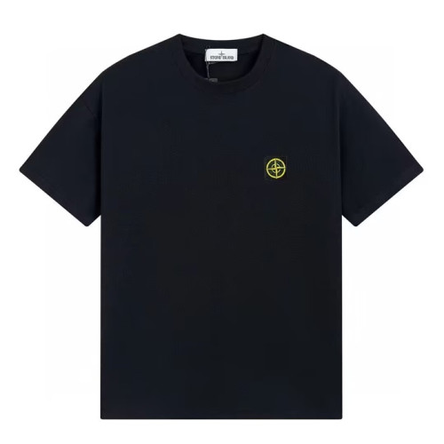 스톤아일랜드 남성 그레이 크루넥 반팔티 - Stone Island Mens Gray Tshirts - st53x