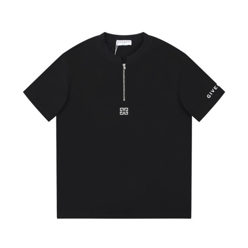지방시 남성 크루넥 블랙 반팔티 - Givenchy Mens Black Short Sleeved Tshirts - gi229x
