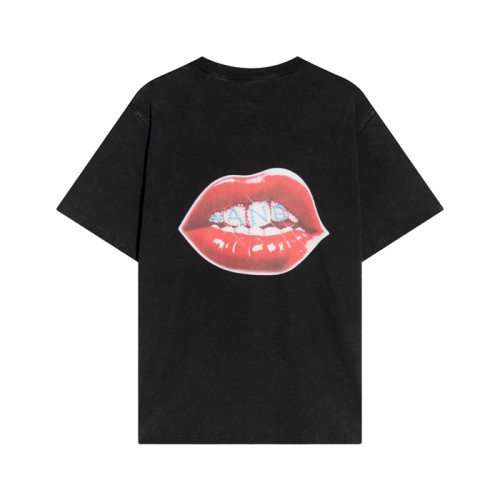 알렉산더왕 남성 블랙 반팔티 - Alexander wang Mens Black Short sleeved Tshirts - alx238x