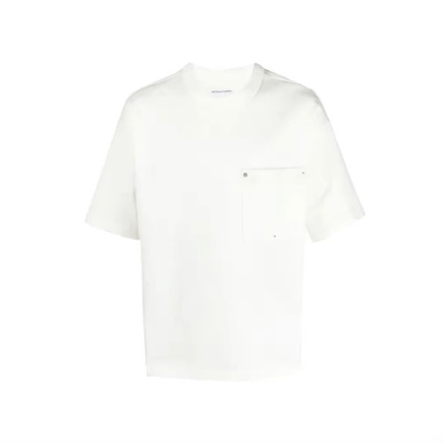 보테가베네타 남성 크루넥 블랙 반팔티 - Bottega veneta Mens Black Tshirts - bv58x