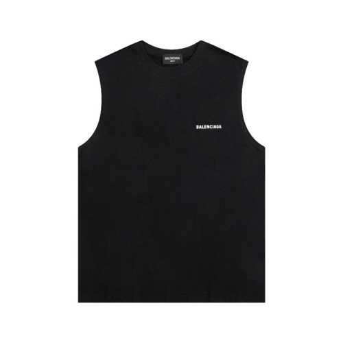 발렌시아가 남성 블랙 크루넥 나시 - Balenciaga Mens Black Sleeveless Shirts - ba343x