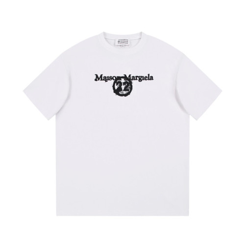 메종마르지엘라 남/녀 크루넥 화이트 반팔티 - Maison Margiela Unisex White Tshirts - mai140x