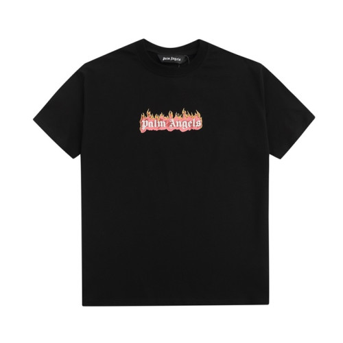 팜 엔젤스 남성 블랙 크루넥 반팔티 - Pam Angels Mens Black Tshirts - pam400x