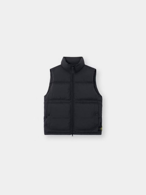 스톤아일랜드 남성 블랙 베스트 - Stone Island Mens Black Vest - st62x