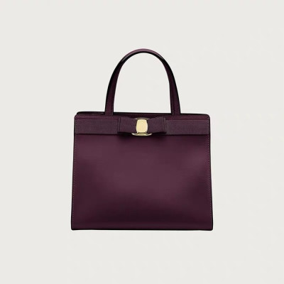 페라가모 여성 바라보우 탑핸들 - Ferragamo Womens Vara Bow top handle - sf32x