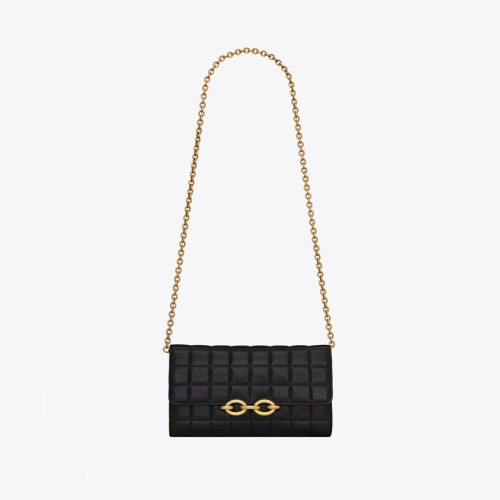 입생로랑 여성 블랙 폰백 - Saint Laurent Womens Black Phone Bag - ysl781x