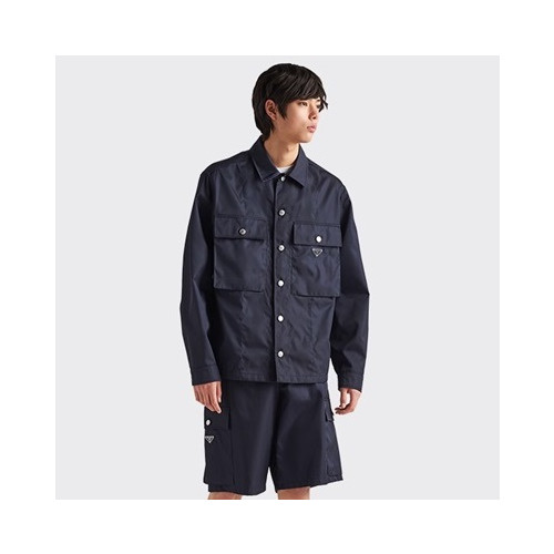 프라다 남성 캐쥬얼 네이비 반바지 - Prada Mens Navy Half-pants - di498x