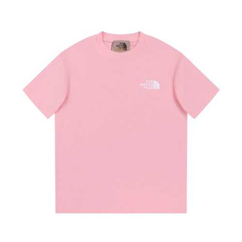 노스페이스 남성 핑크 크루넥 반팔티 - The North Face Mens Pink Tshirts - nor309x