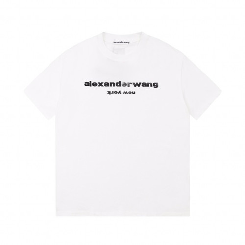 알렉산더왕 남성 화이트 반팔티 - Alexander wang Mens White Short sleeved Tshirts - alx241x