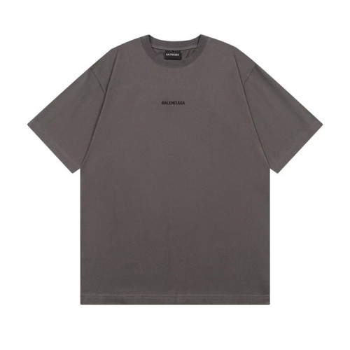발렌시아가 남성 차콜 크루넥 반팔티 - Balenciaga Mens Short sleeved Tshirts - ba379x