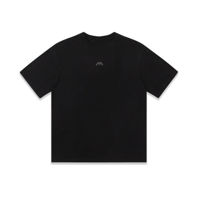 어콜드월 남성 크루넥 블랙 반팔티 - ACW Mens Black Short sleeved Tshirts - col60x