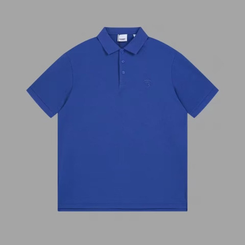 버버리 남성 블루 크루넥 반팔티 - Burberry Mens Blue Short Sleeved Tshirts - bu186x