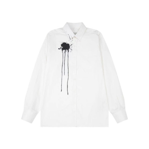 메종 마르지엘라 남성 화이트 셔츠 - Maison margiela Mens White Shirts - mai167x