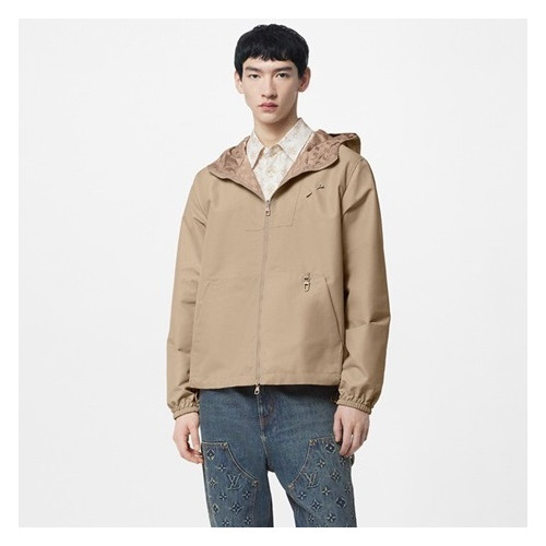 루이비통 남성 카멜 양면 자켓 - Louis vuitton Mens Camel Jackets - lv1161x
