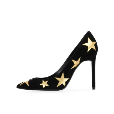 입생로랑 여성 블랙 펌프스 - Saint Laurent Womens Black Pumps - ysl382x