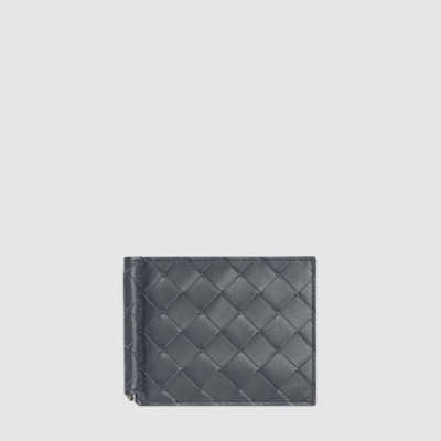 보테가 베네타 남성 인트레치아토 머니 클립 반지갑 - Bottega veneta Mens Intrecciato Money Clip Wallet - bv92x