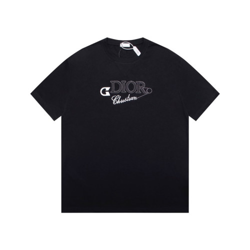 디올 남성 블랙 크루넥 반팔티 - Dior Mens Black Short sleeved Tshirts - di549x