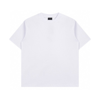 발렌시아가 남성 화이트 크루넥 반팔티 - Balenciaga Mens White Short sleeved Tshirts - ba498x