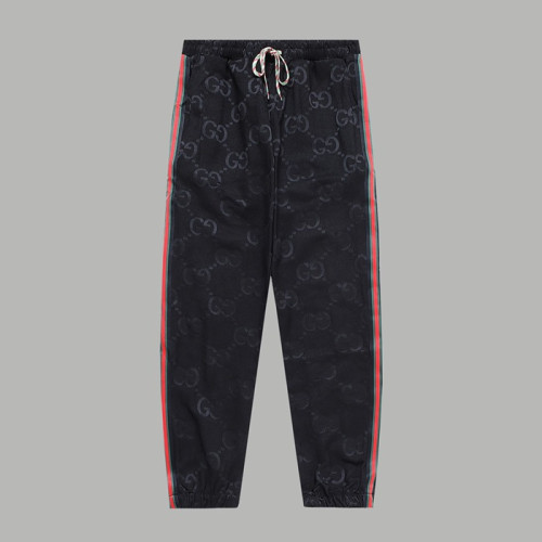 구찌 남성 캐쥬얼 블랙 팬츠 - Gucci Mens Black Pants - gu858x
