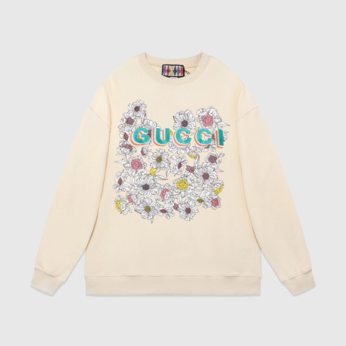 구찌 남성 베이직 아이보리 맨투맨 - Gucci Mens Ivory Tshirts - Gu870x
