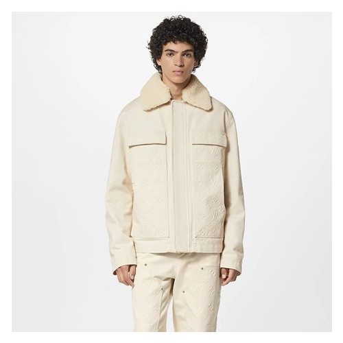 루이비통 남성 모던 아이보리 자켓 - Louis vuitton Mens Ivory Jackets - lv1657x