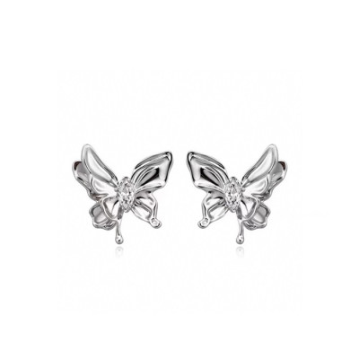 보테가베네타 여성 화이트 골드 이어링 - Bottega veneta Womens White Gold Earring - acc169x