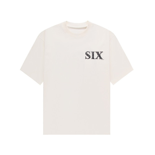 메종마르지엘라 남/녀 크루넥 아이보리 반팔티 - Maison Margiela Unisex Ivory Tshirts - mai205x