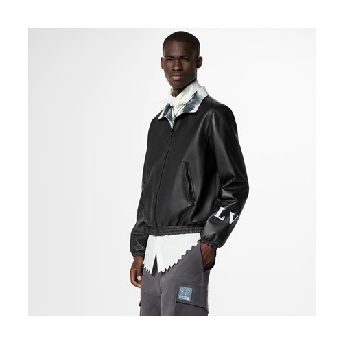 루이비통 남성 블랙 양면 자켓 - Louis vuitton Mens Black Jackets - lv1697x