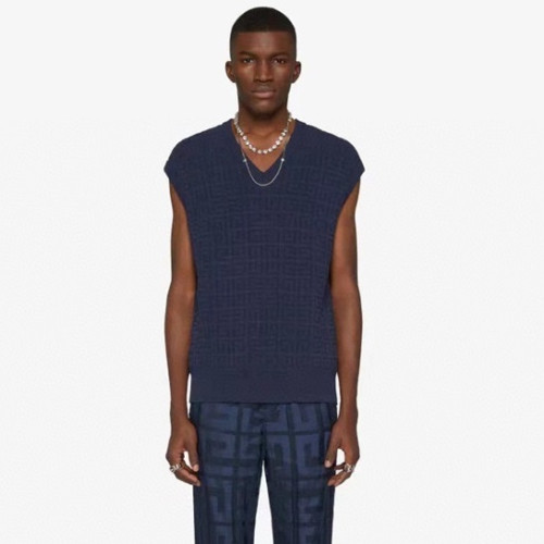 펜디 남성 네이비 베스트 - Fendi Mens Navy Vest - fe181x