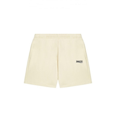 발렌시아가 남성 아이보리 반바지 - Balenciaga Mens Ivory Half-pants - ba565x