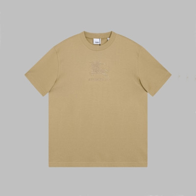 버버리 남성 베이지 크루넥 반팔티 - Burberry Mens Beige Short Sleeved Tshirts - bu250x