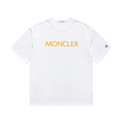 몽클레어 남성 화이트 크루넥 반팔티 - Moncler Mens White Tshirts - mo156x
