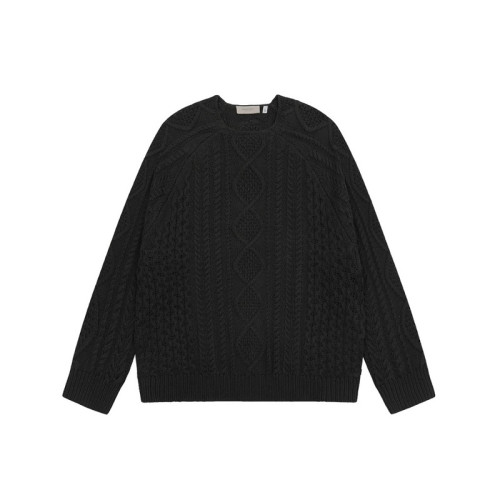 피어오브갓 남성 크루넥 블랙 니트 - Fear of god Mens Black Knits - fea449x