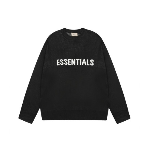피어오브갓 남성 크루넥 블랙 니트 - Fear of god Mens Black Knits - fea456x