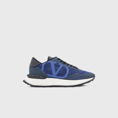 발렌티노 남성 네트 러너 블루 스니커즈 【매장-140만원대】 - Valentino Mens Blue Sneakers - va321x