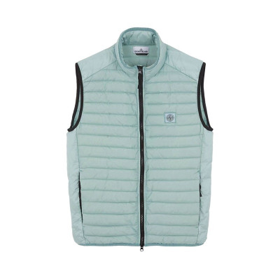 스톤아일랜드 남성 블루 다운 베스트 - Stone Island Mens Blue Down Best - st87x