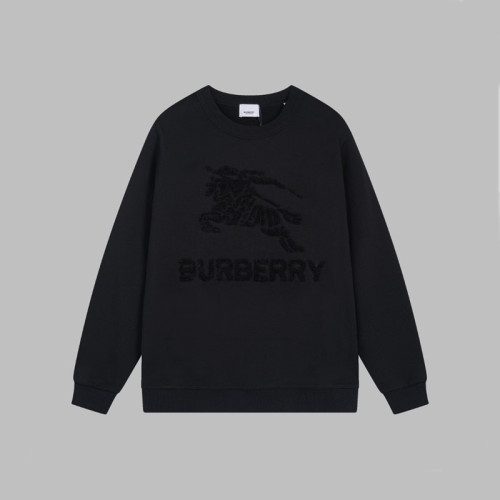 버버리 남성 크루넥 블랙 맨투맨 - Burberry Mens Black Tshirts - bu289x