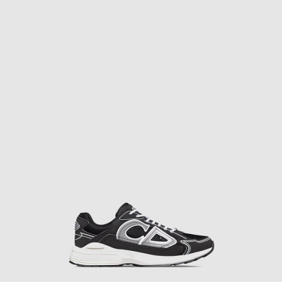 디올 남성 B30 블랙 로우 스니커즈 【매장-160만원대】 - Dior Mens Black Sneakers - di705x