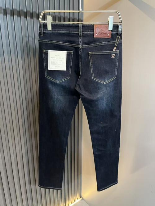 에르메네질도 제냐 남성 블루 팬츠 - Ermenegildo Zegna Mens Blue Pants - zeg110x