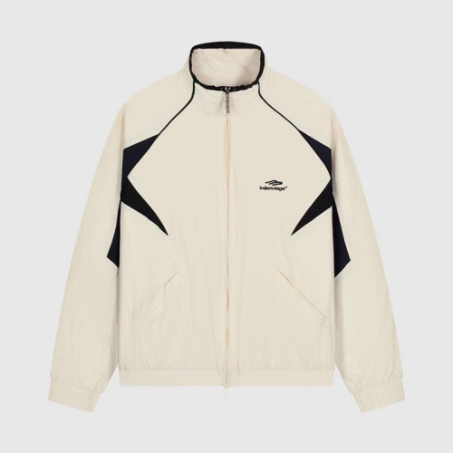 발렌시아가 남성 화이트 캐츄얼 자켓 - Balenciaga Mens White Jackets - ba710x